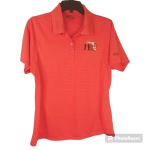 BERMUDA SANDS Golf Shirt L Polo Collar Wicking Breathable FL GOLF CLUB LOGO